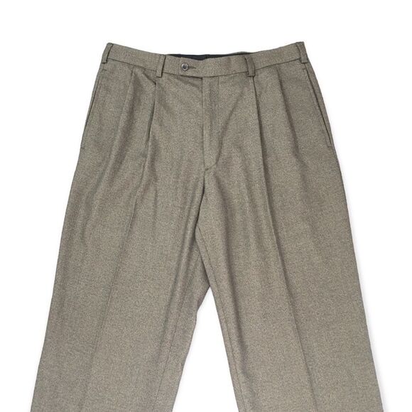 🔃Perry Ellis Men’s Brown Dress Pants - Picture 3 of 7